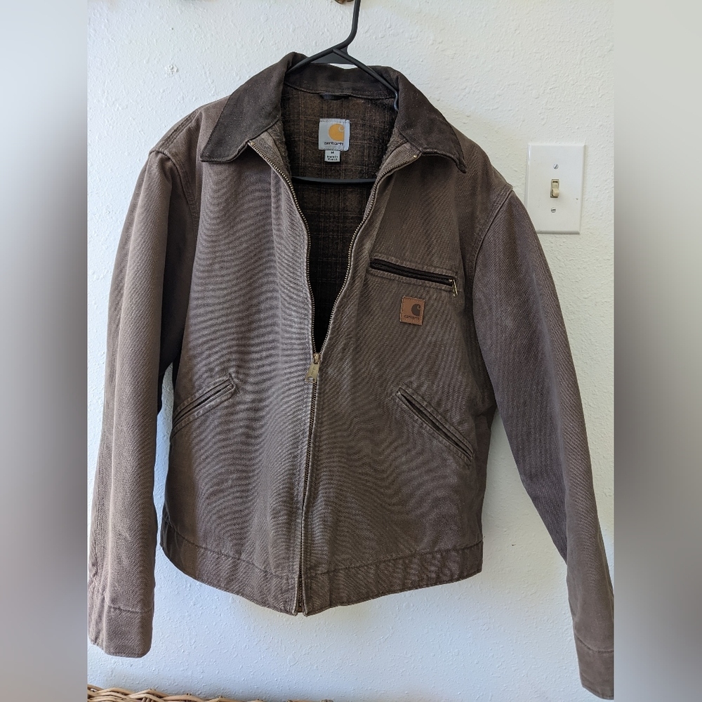 Brown Carhartt jacket